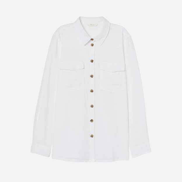 

Рубашка H&M 0852300 44 Белая