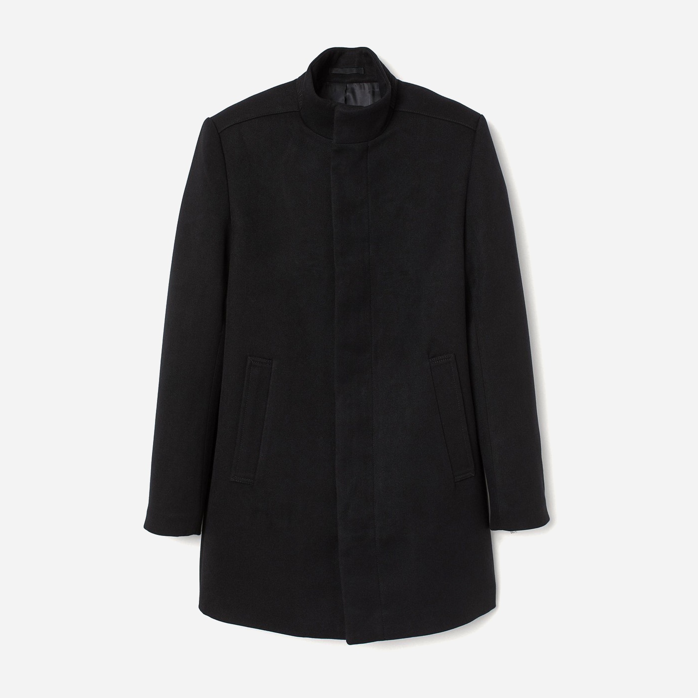

Пальто H&M 788281 58 Черное