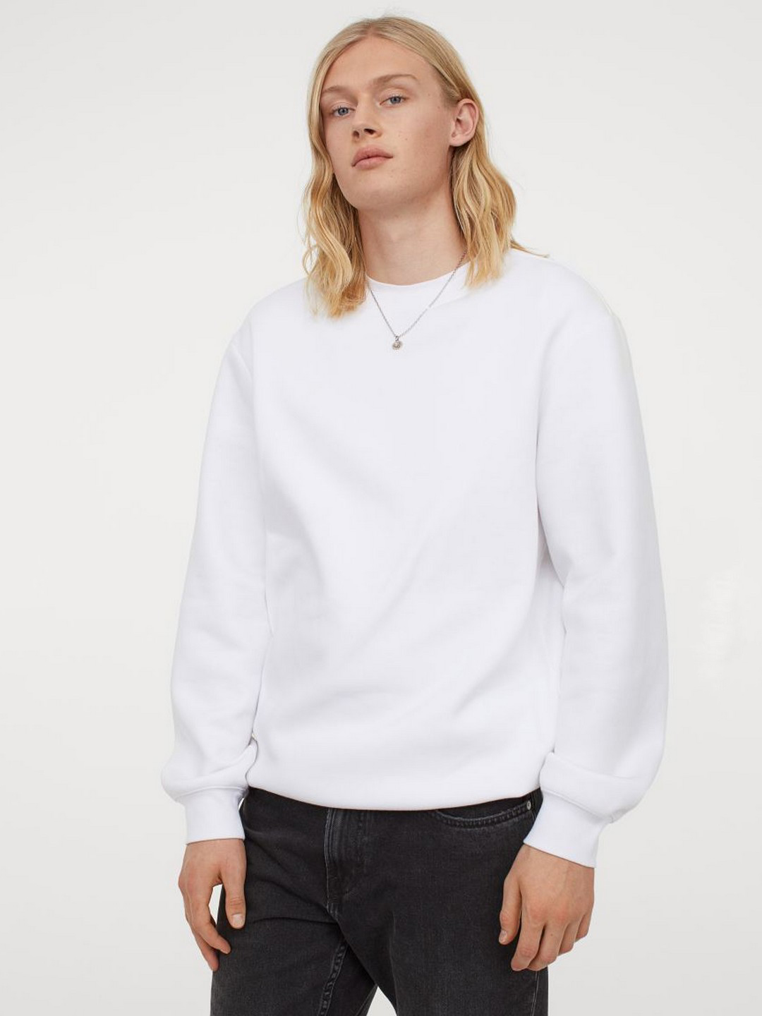 

Свитшот H&M 685813  Белый, Свитшот H&M 685813 L Белый