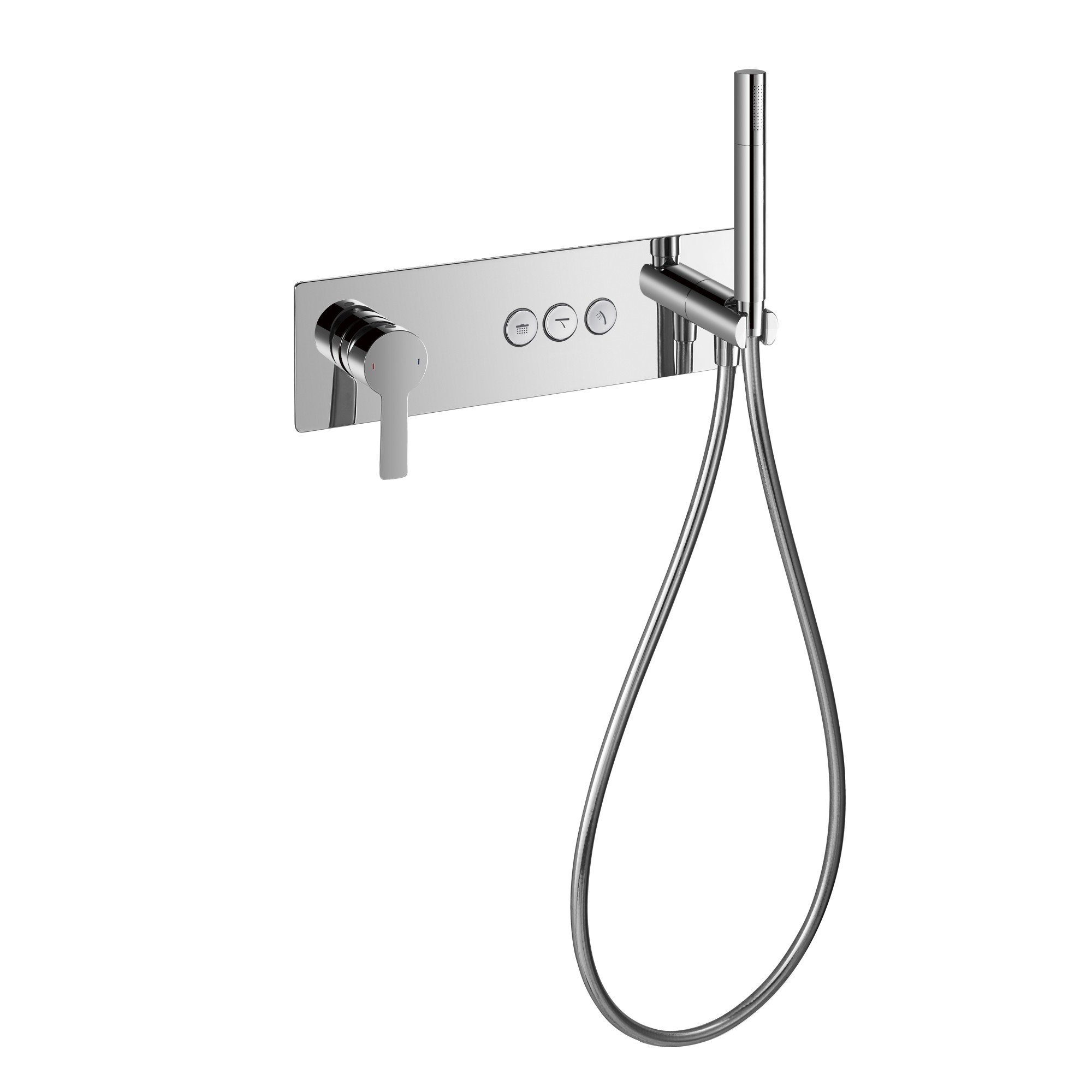 

Cмеситель скрытого монтажа для душа Imprese Smart Click (ZMK101901203) хром