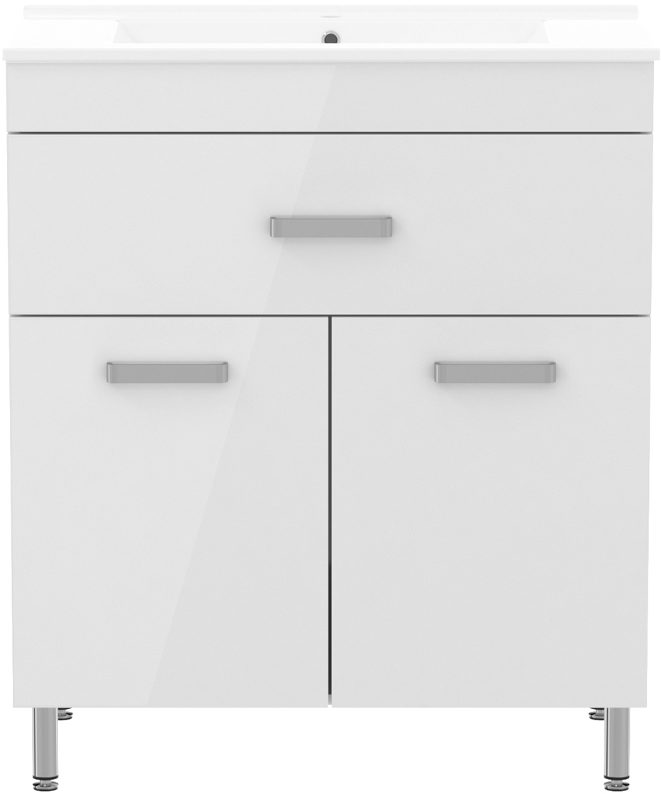 

Тумба напольная RJ Velum RJ82700 с умывальником 70 см белая