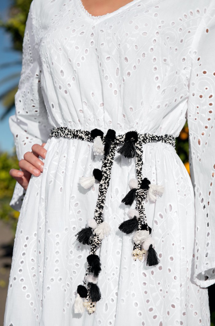 

Пояс AnastaSea 21A-253 B/W  Черно-Белый, Пояс AnastaSea 21A-253 B/W One Size Черно-Белый