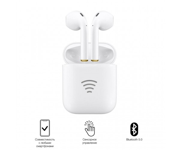 

Беспроводные bluetooth наушники TWS V81 Белые