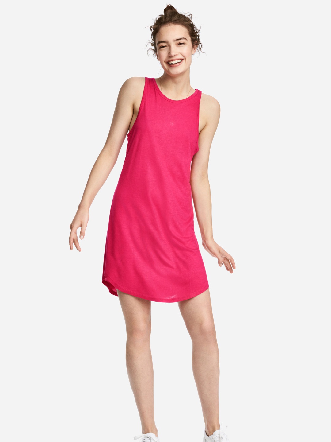 

Платье H&M 0508625_т.роз  Темно-розовое, Платье H&M 0508625_т.роз S Темно-розовое