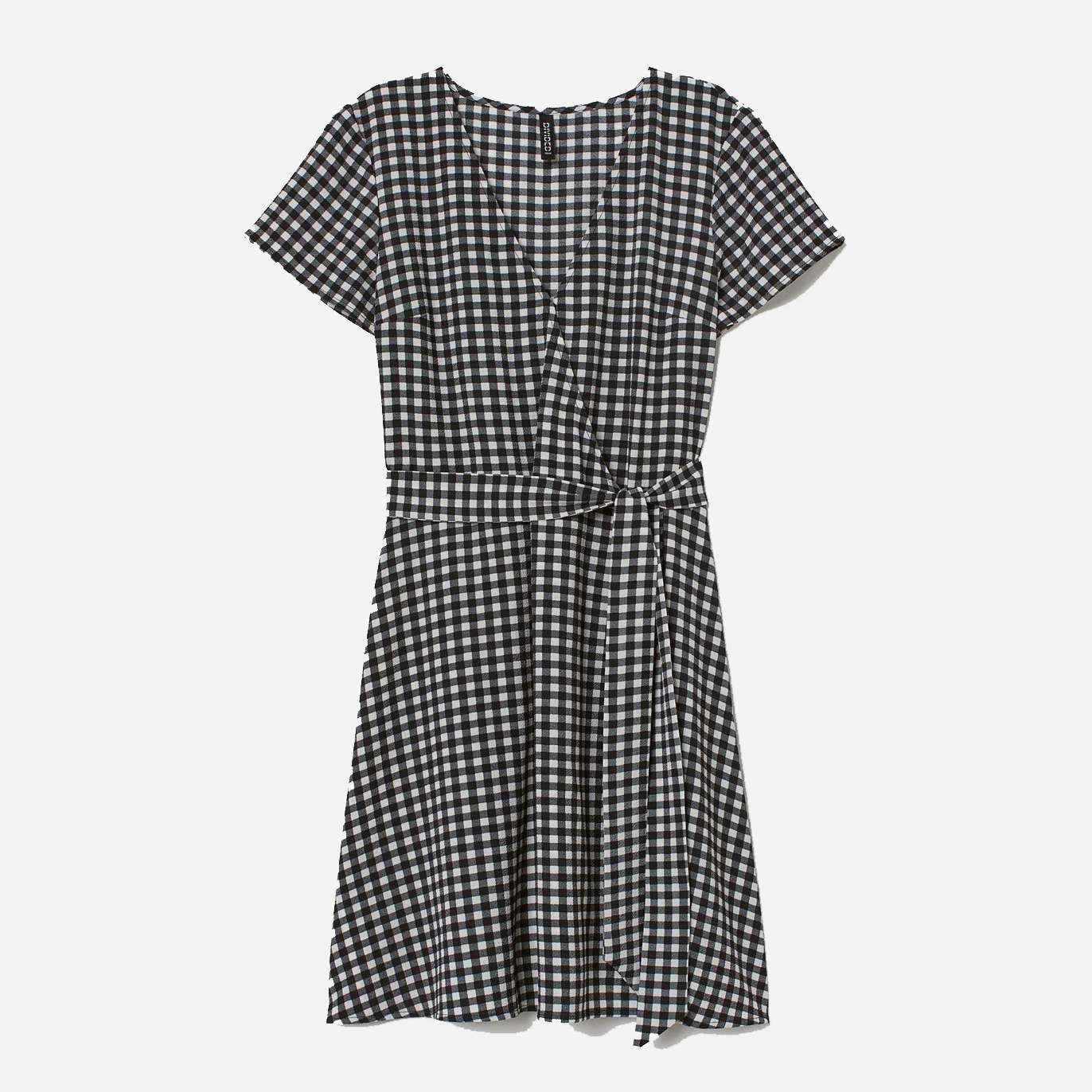 

Платье H&M 0710729_клетка_01  Черное с белым, Платье H&M 0710729_клетка_01 34 Черное с белым