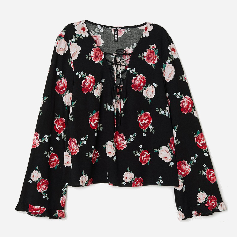 

Блузка H&M 0609592 36 Черная