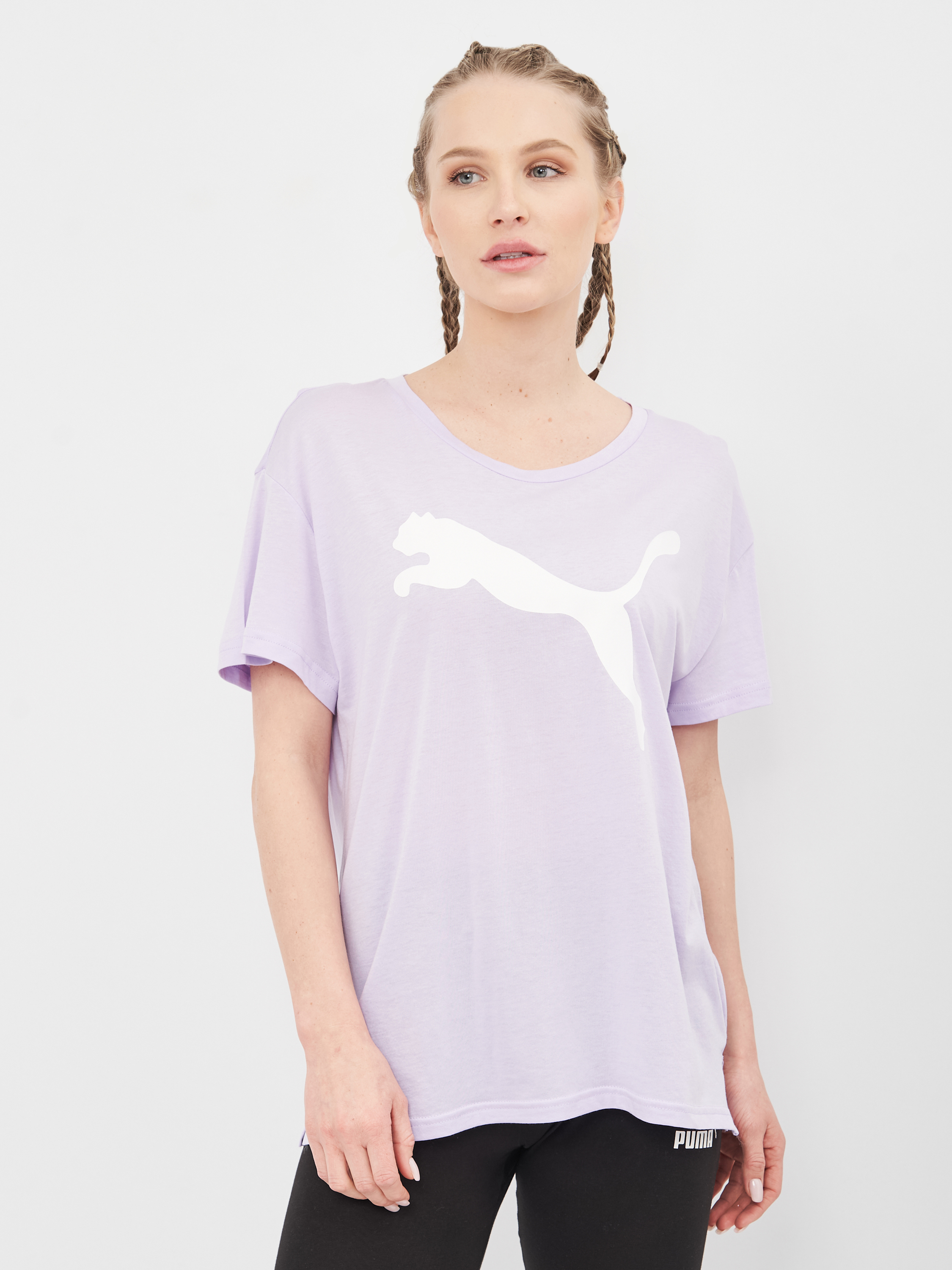 

Футболка Puma RTG Logo Tee 58645416 XS Light Lavender-CAT