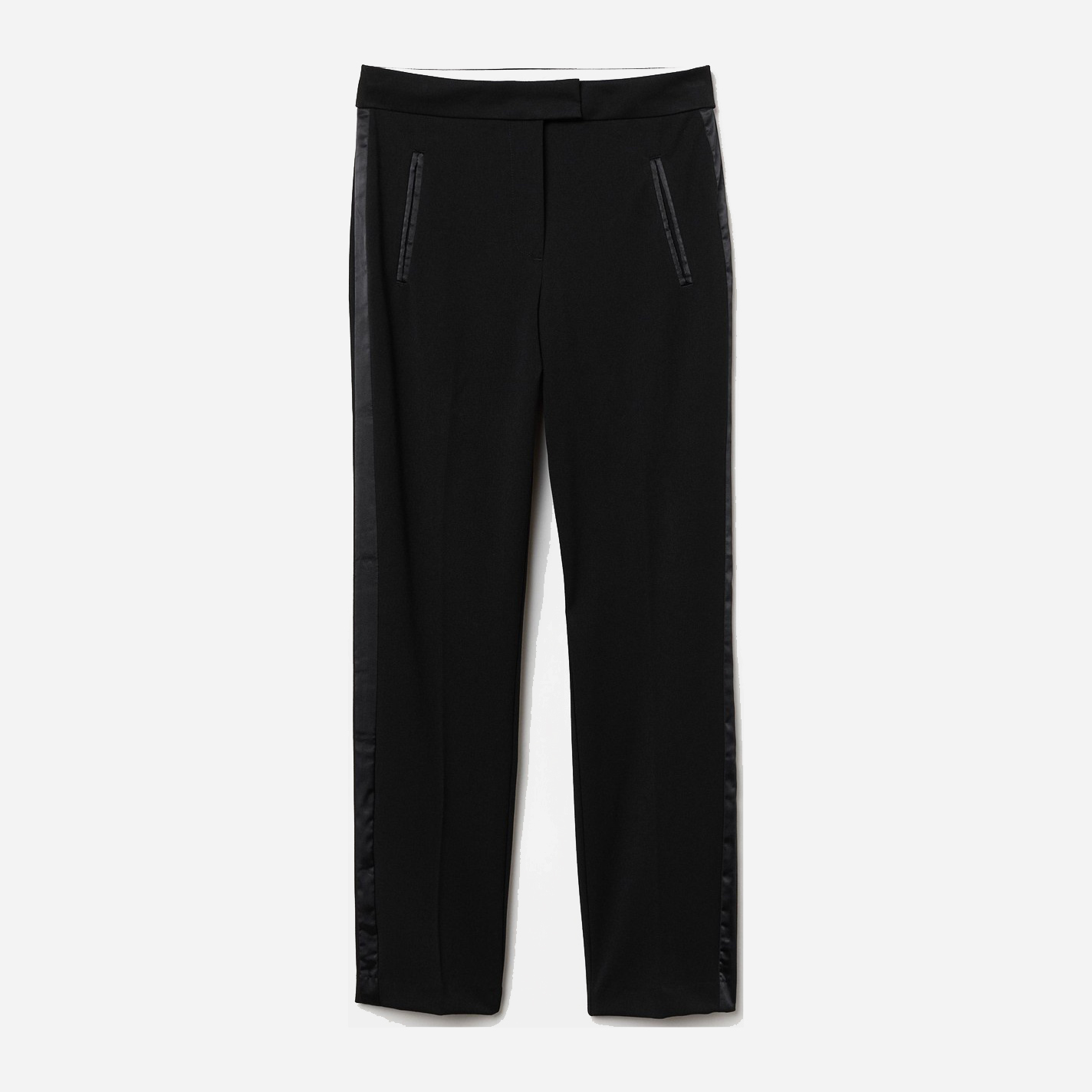 

Брюки H&M 0524825_черн. полоска_01  Черные, Брюки H&M 0524825_черн. полоска_01 36 Черные