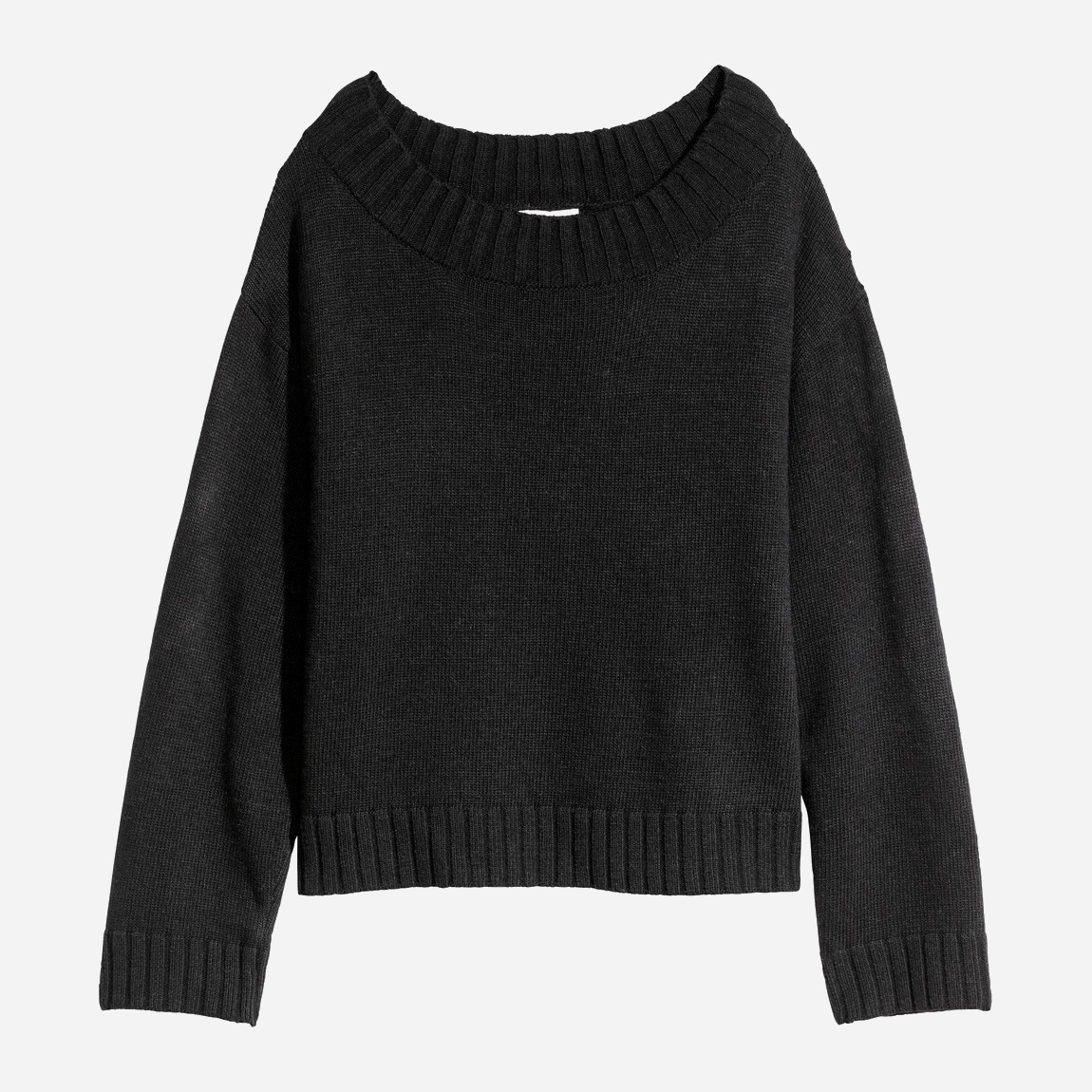

Джемпер H&M 0578997_черный_02 XS Черный