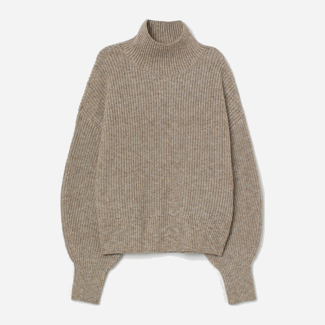 

Свитер H&M 0825688_меланж XS Бежевый
