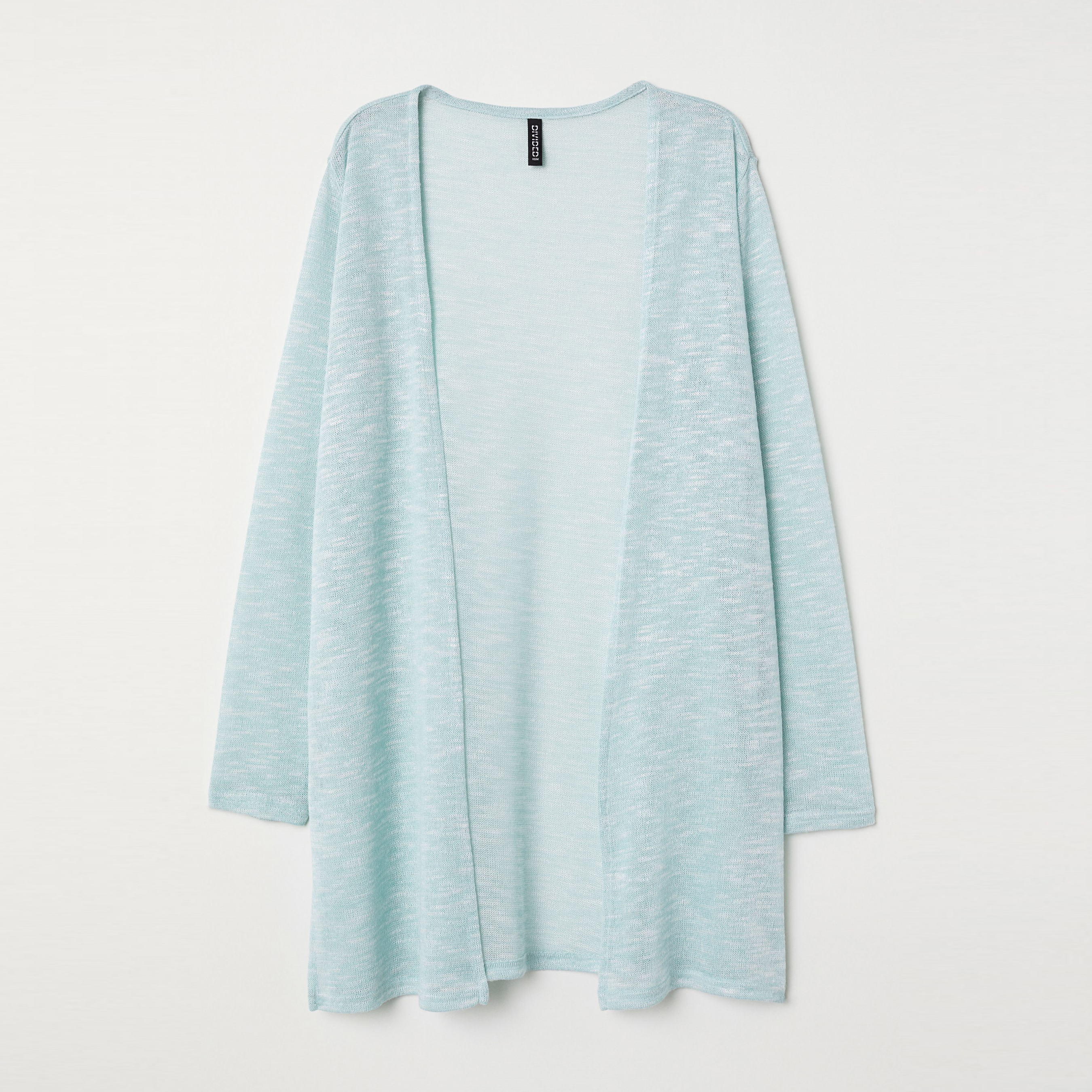 

Кардиган H&M 4462248 M Бирюзовый меланж