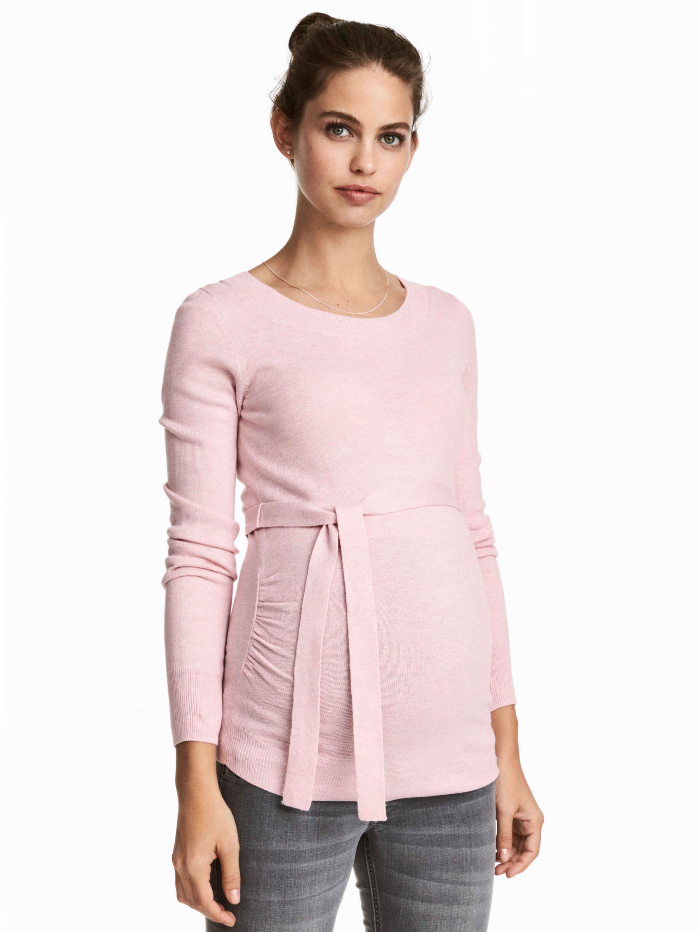 

Джемпер для беременных H&M 5202416 M Светло-розовый