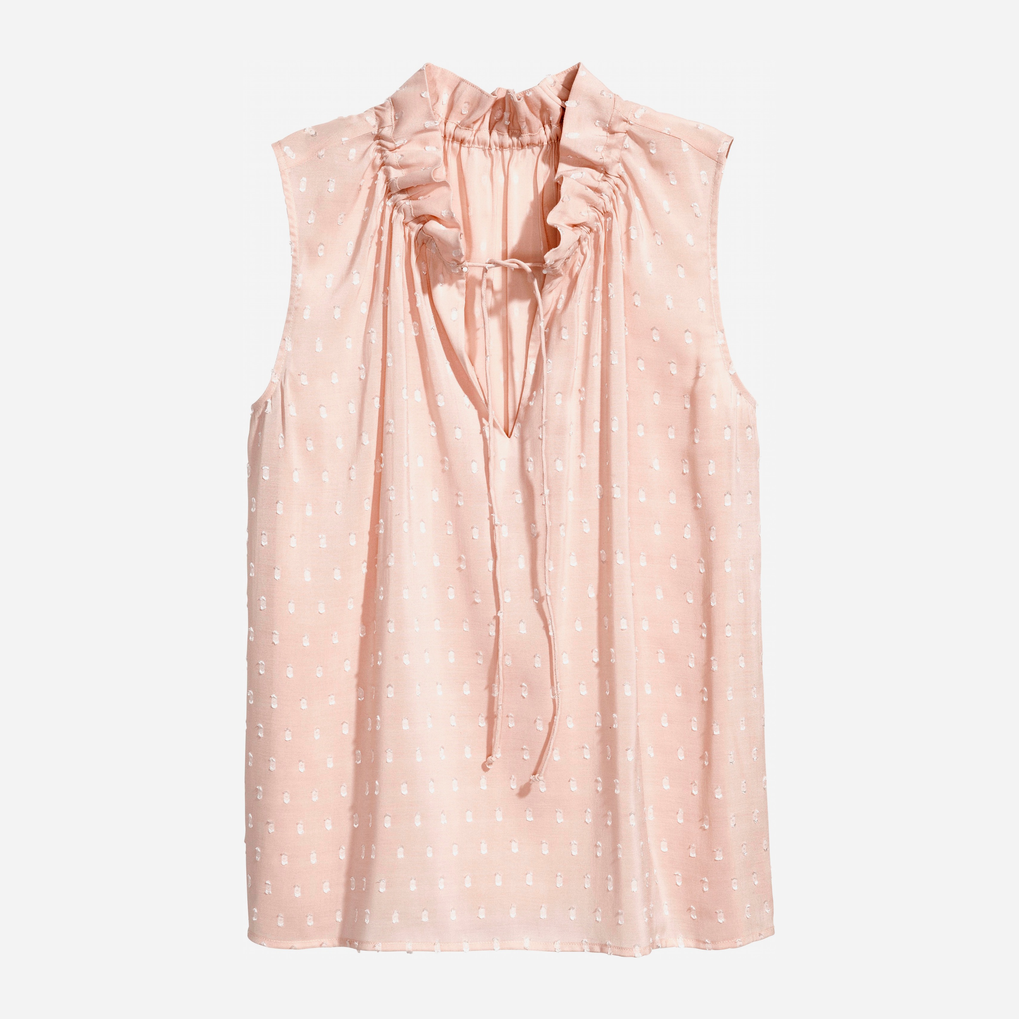 

Блузка H&M 5210236 42 Светло-бежевая