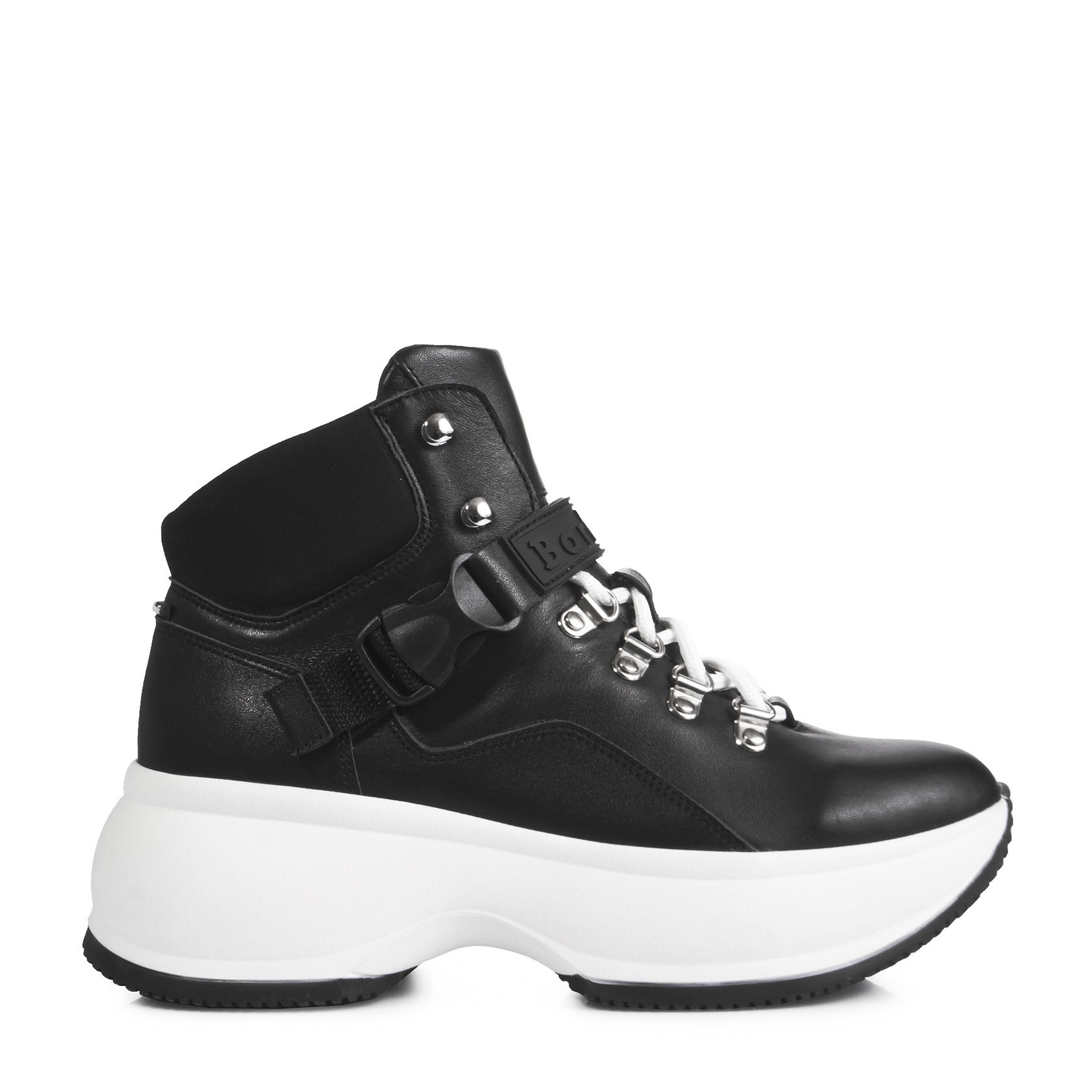 

Женские кожаные ботинки Barbilioni Maybe 38 черные B.22-039-12D-01ZT-16/01