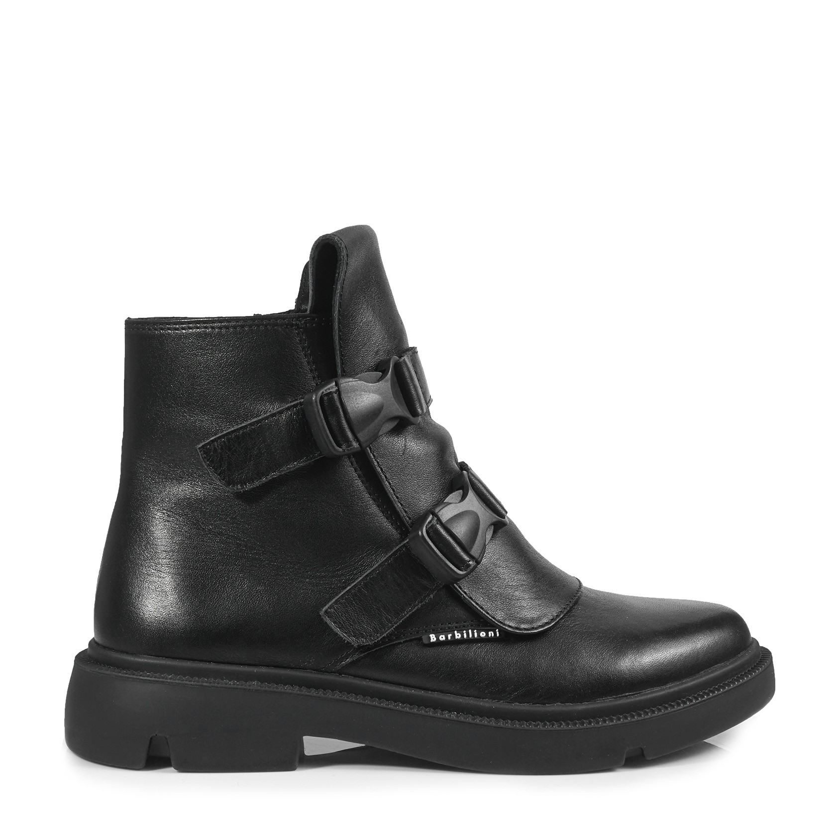 

Женские кожаные ботинки Barbilioni Beverly 40 черные ​B.12-039-12D-01Z-01/01