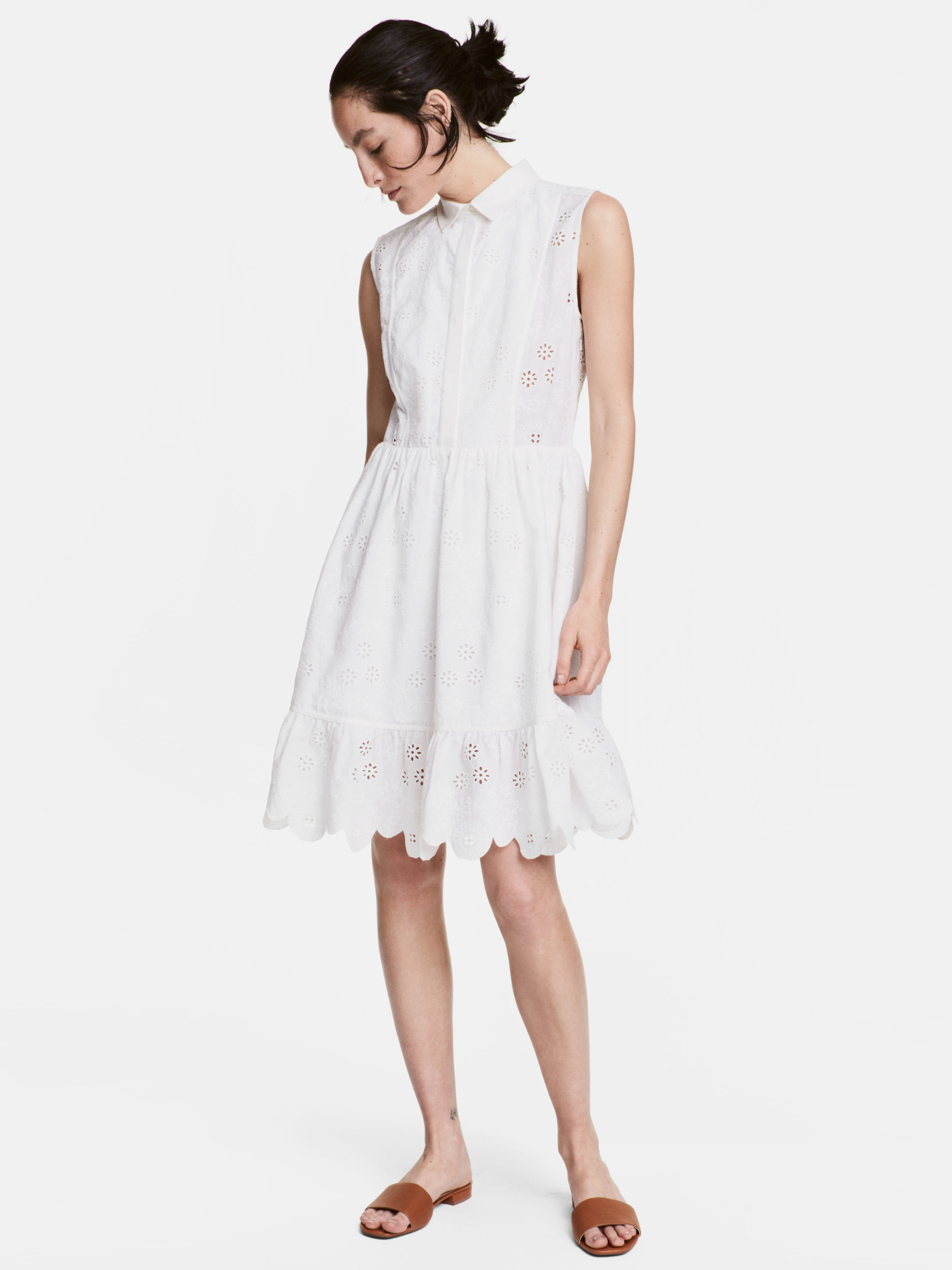 

Платье H&M 5096326 40 Белое