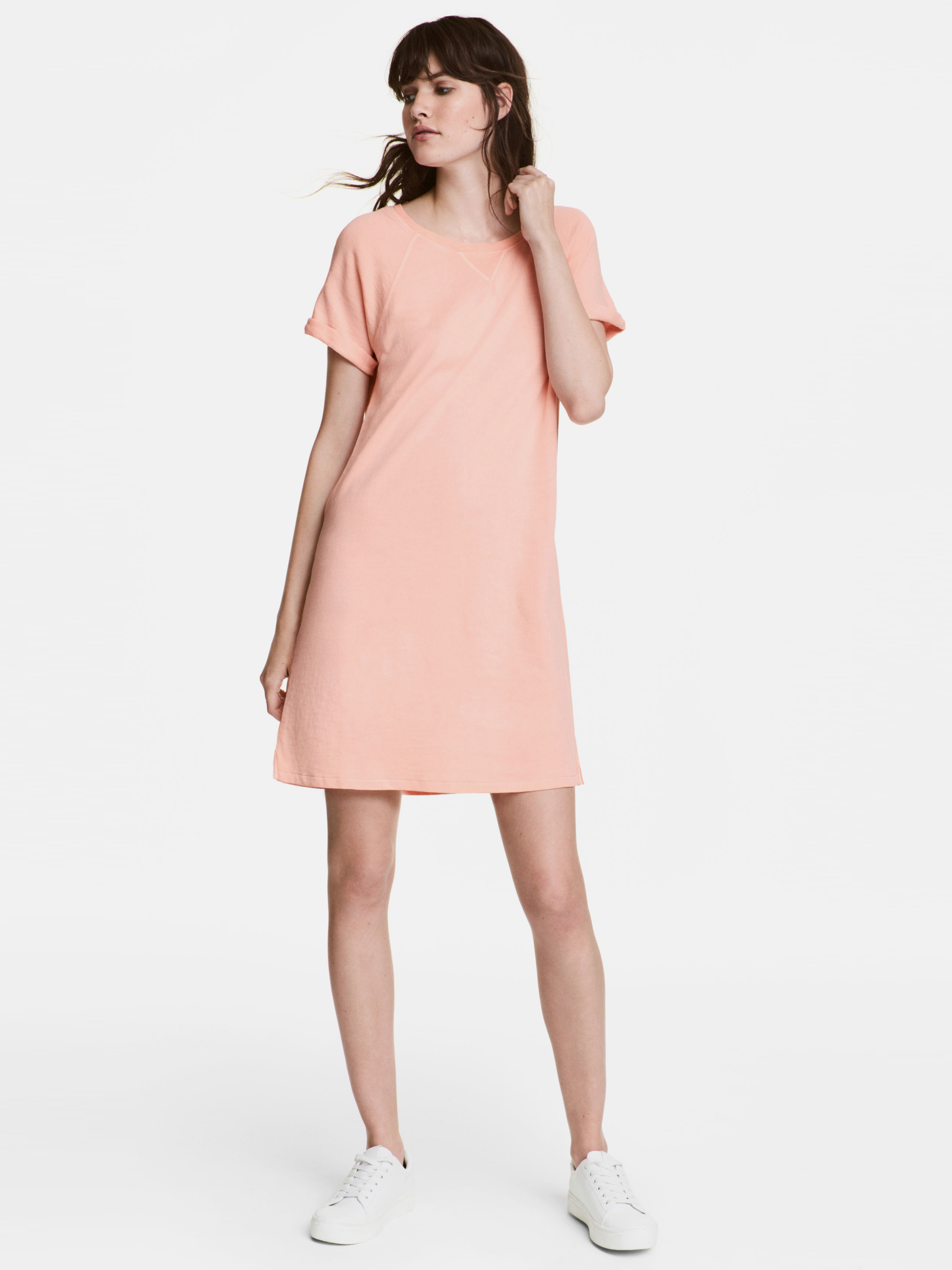 

Платье H&M 5443106 L Светло-абрикосовое