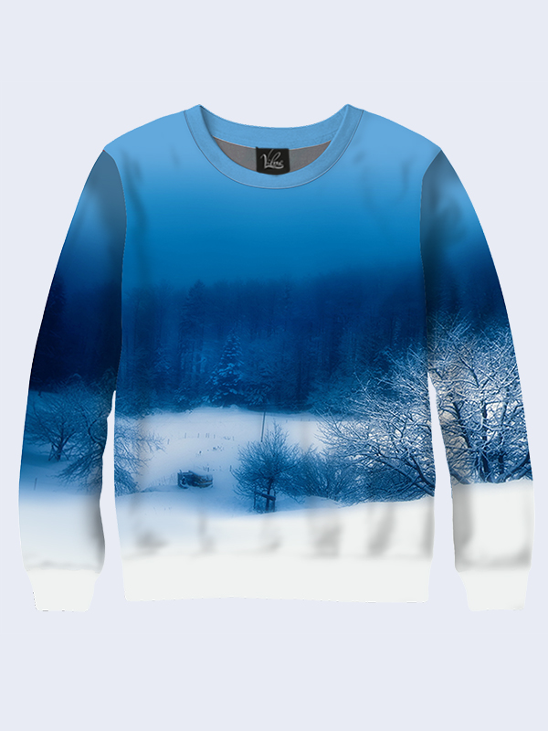 

Женский свитшот Vilno с рисунком, WINTER TWILIGHT,  (50), (Vil-10216, Женский свитшот Vilno с рисунком, WINTER TWILIGHT, XL (50), (Vil-10216)