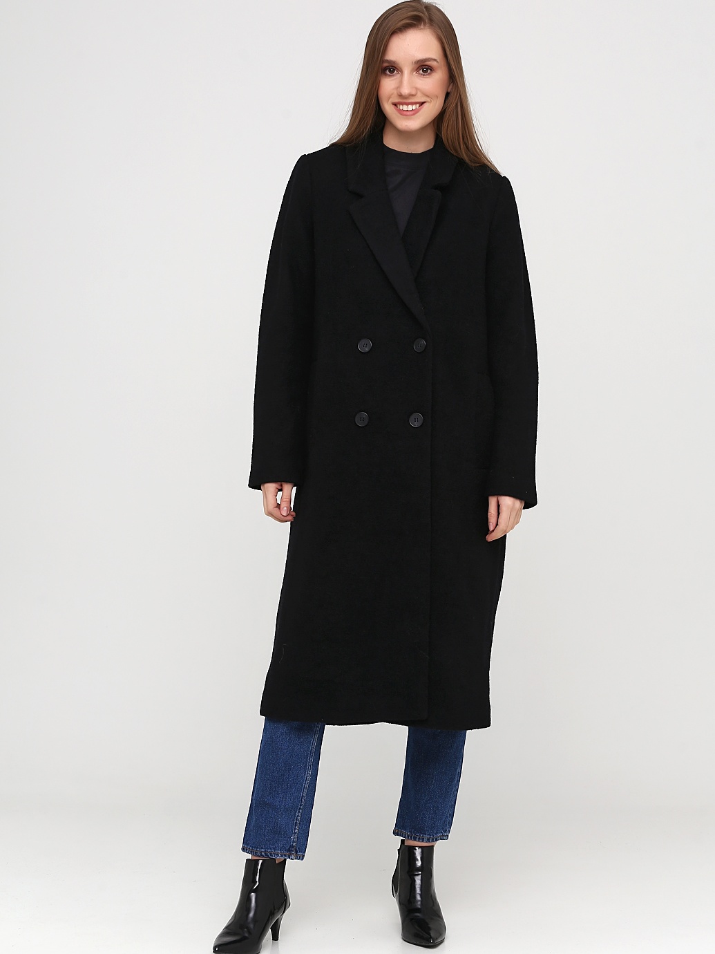 

Пальто Monki 6319648 S Черное