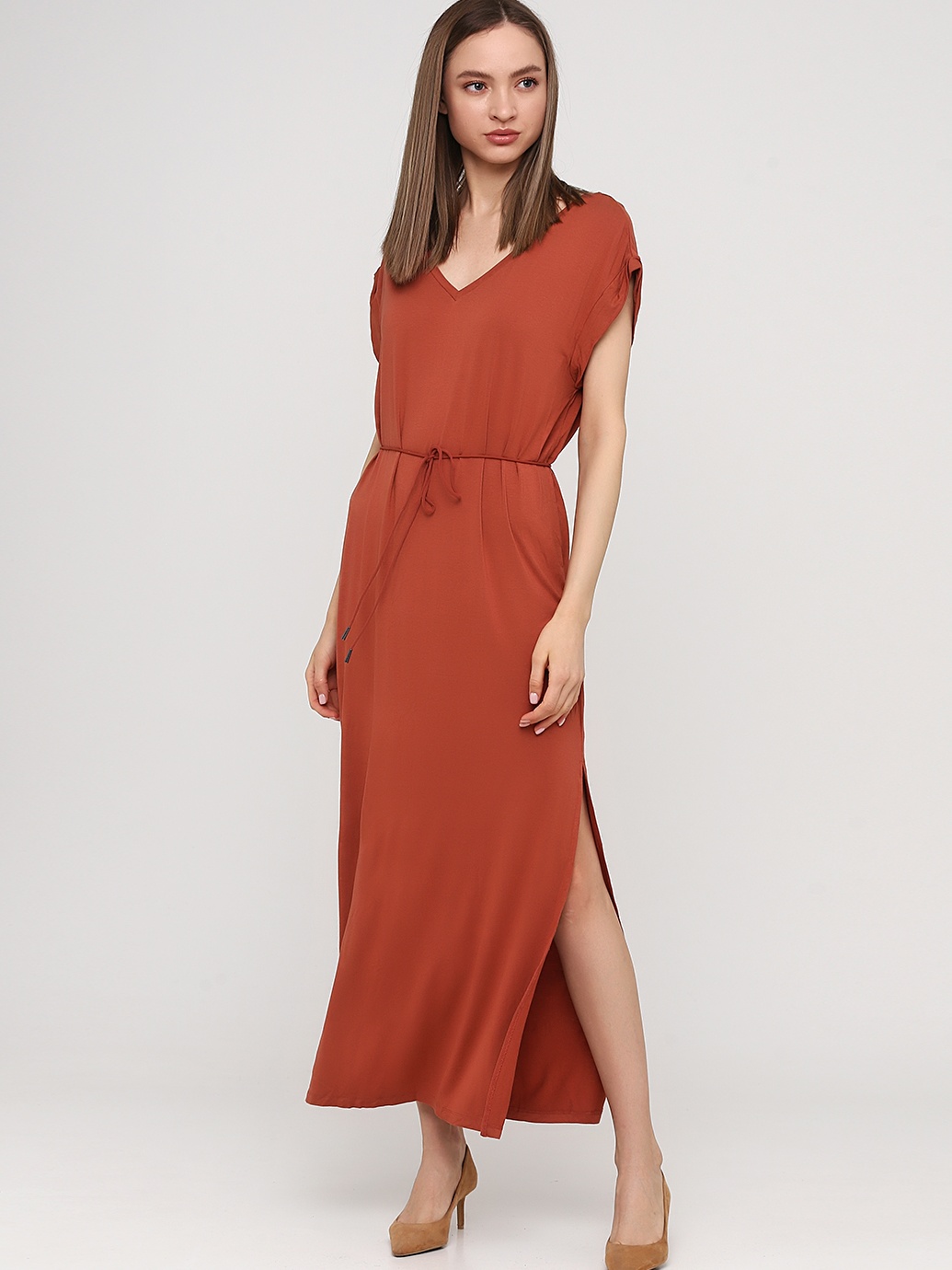 

Платье H&M nasn03-1947 S Терракотовое