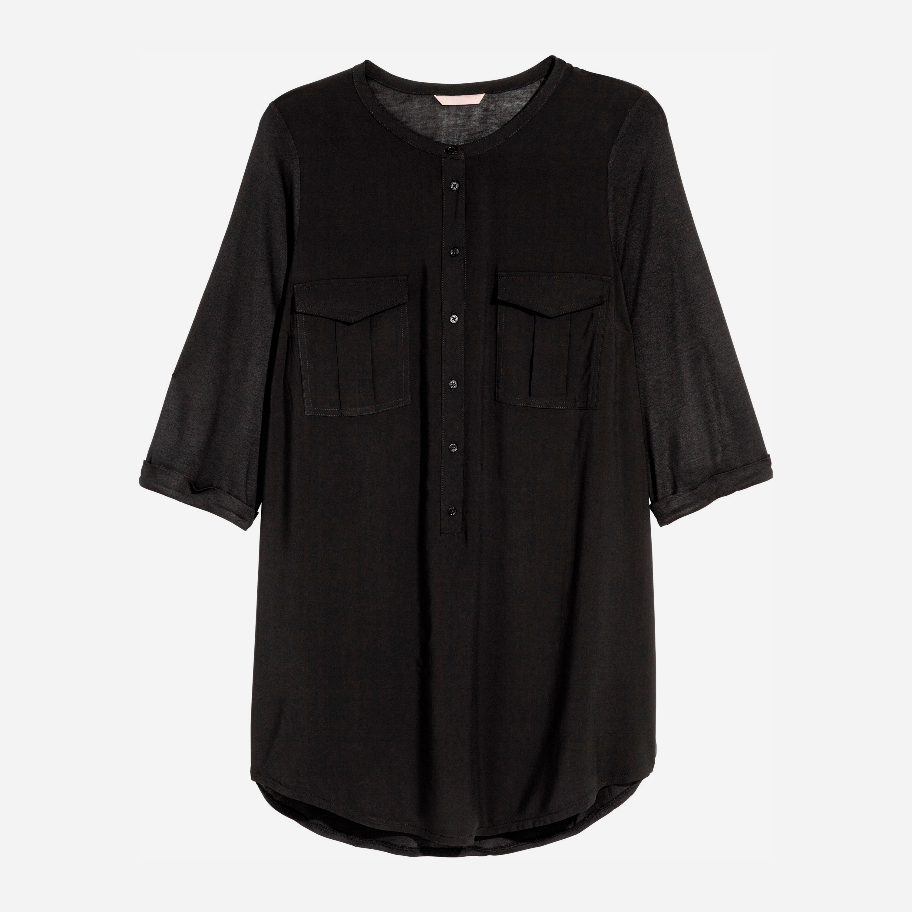 

Туника H&M 3210974 3XL Черная