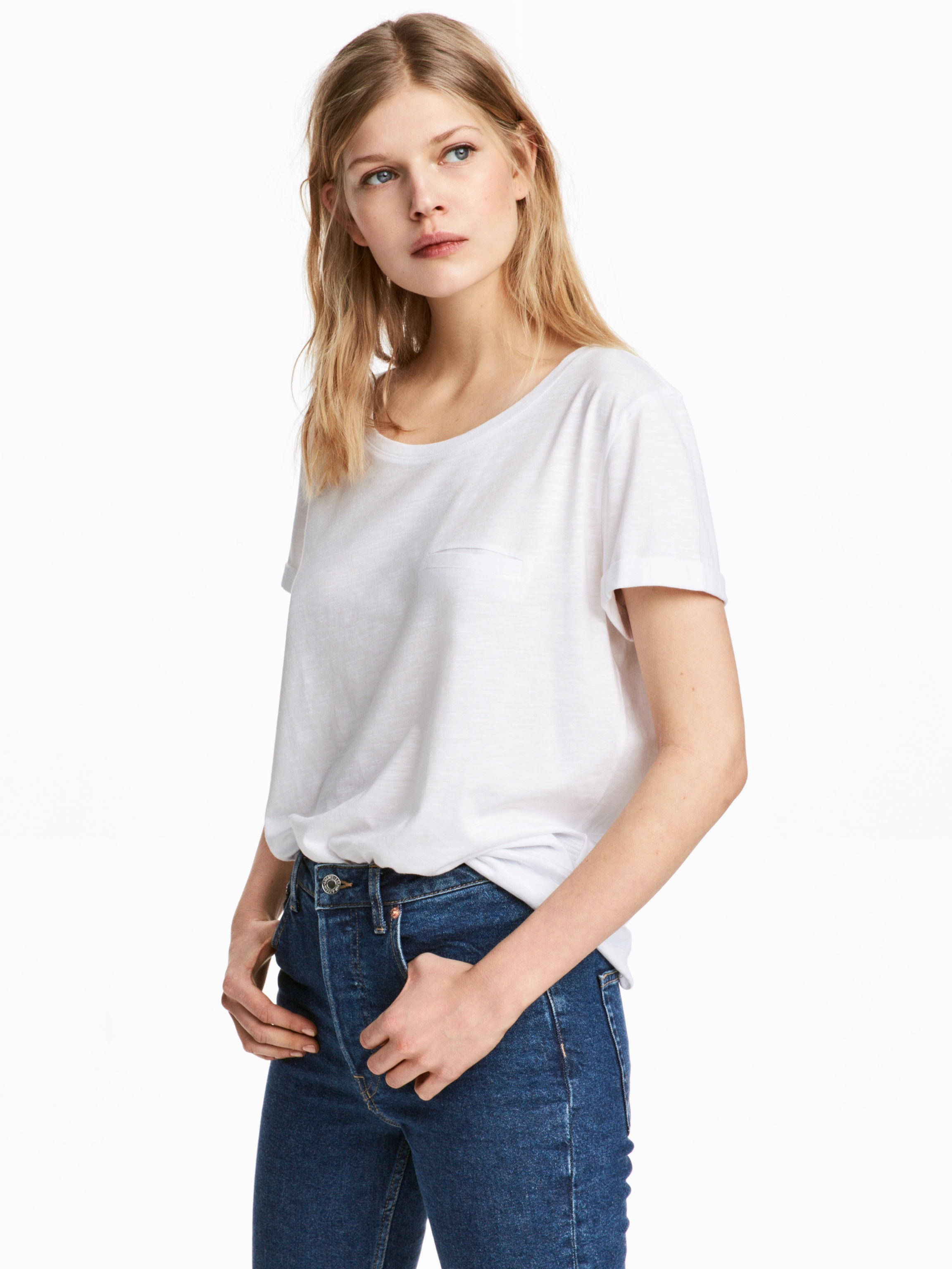 

Футболка H&M 5545986 L Белая