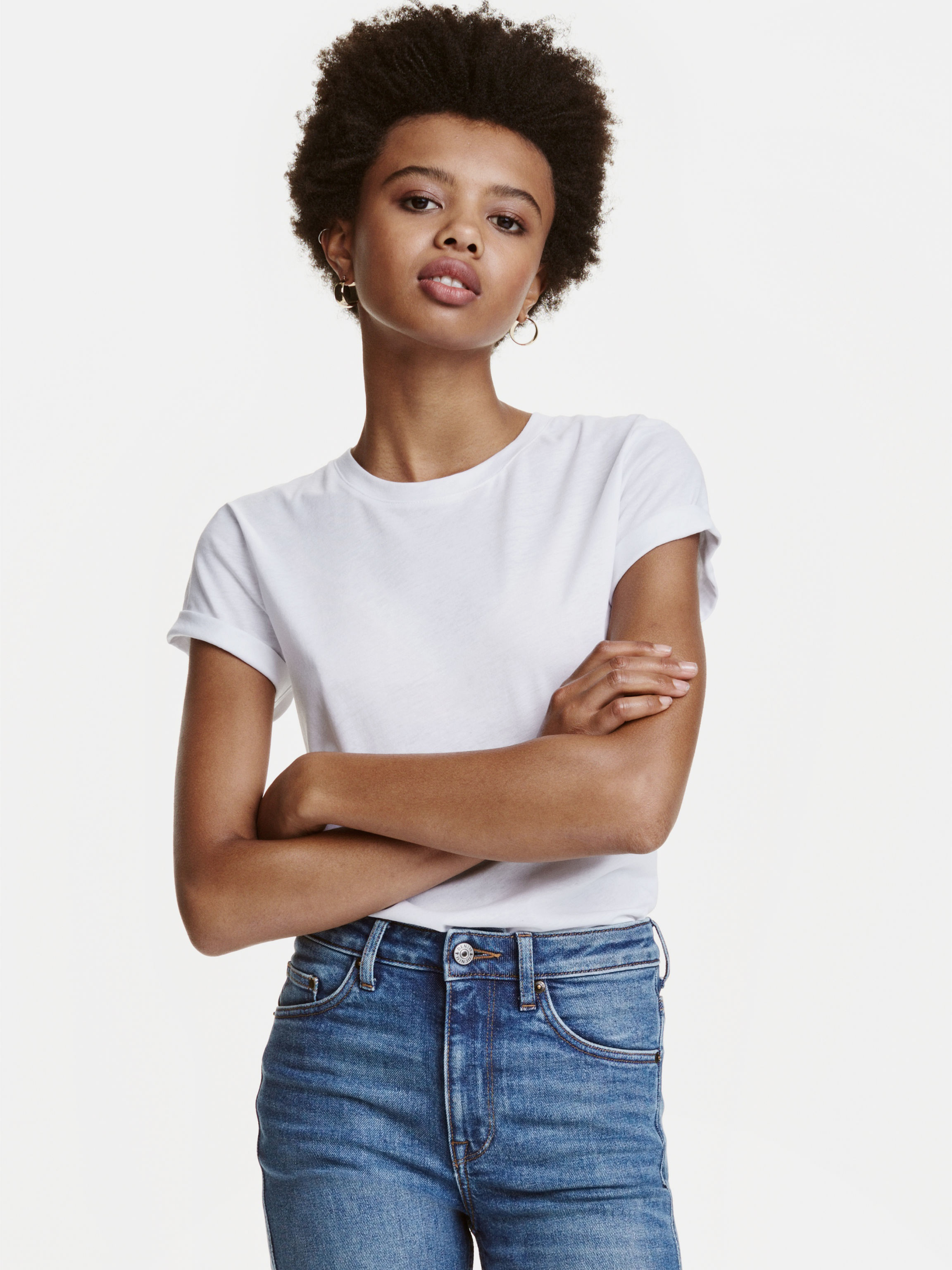 

Футболка H&M 2030276 L Белая