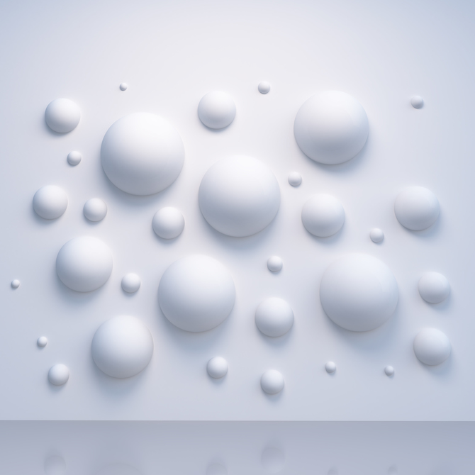

Фотообои 3D '3d сферы' (2551) , Штукатурка