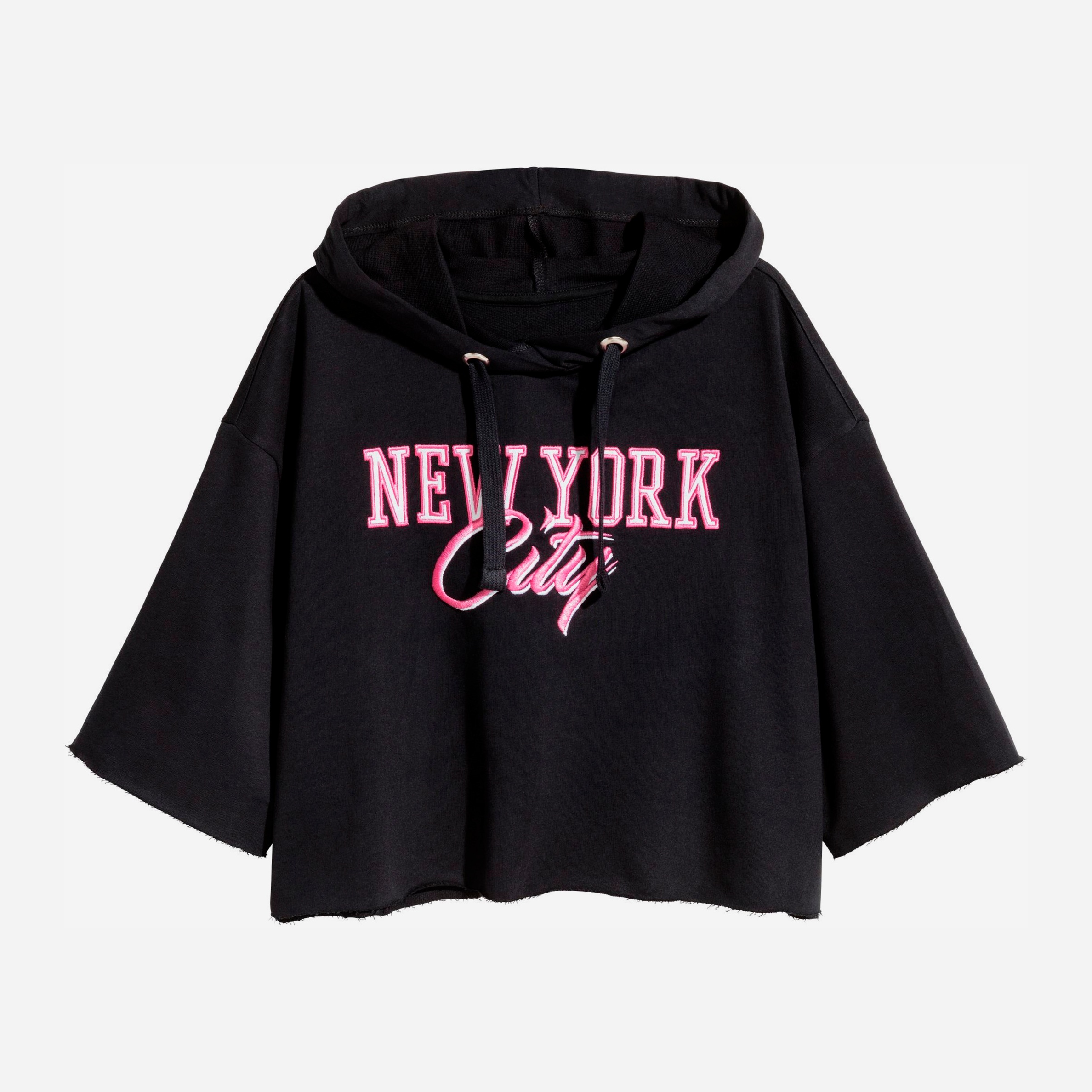 

Худи H&M 5579486 XL Черное Нью-Йорк