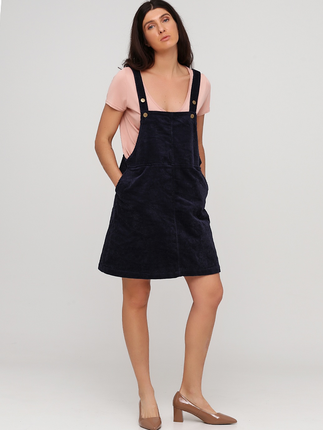 

Сарафан Monki 6208378 S Темно-синий
