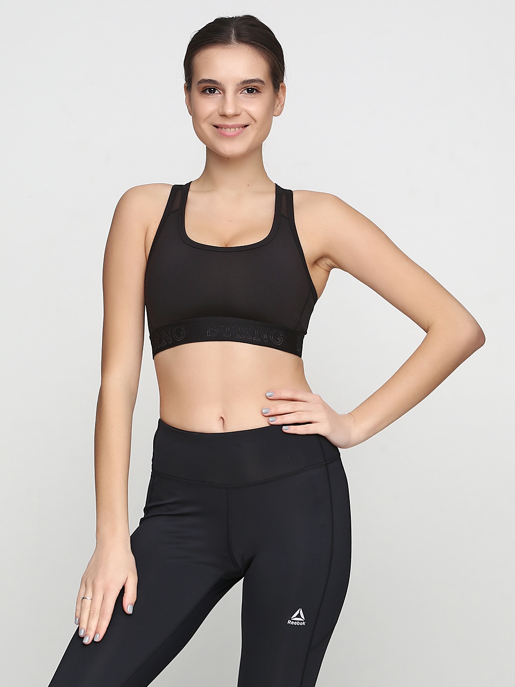 

Спортивный топ H&M 5647867 L Черный