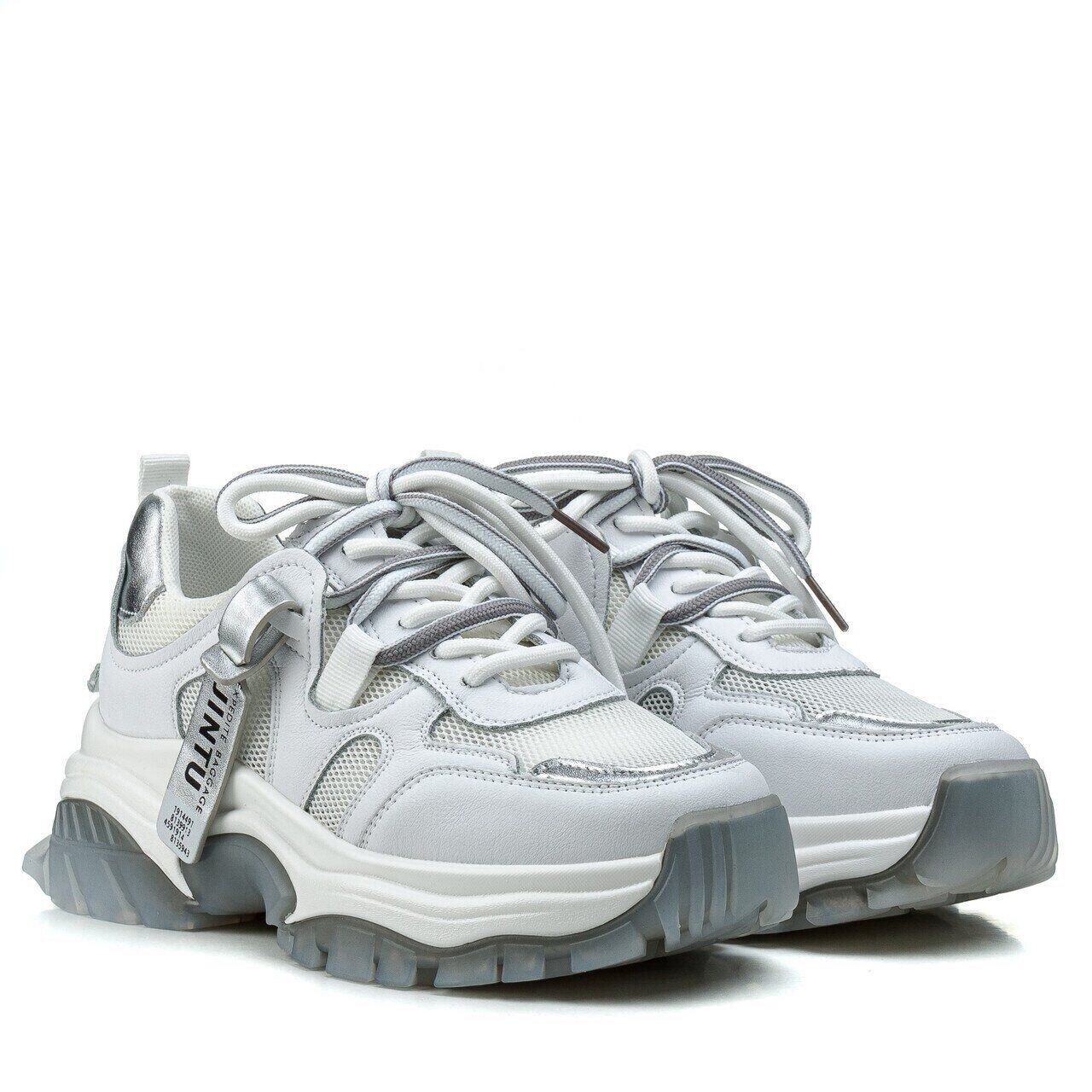 

Кроссовки COLOR ME Двойной шнурок 776-20 Белые 37