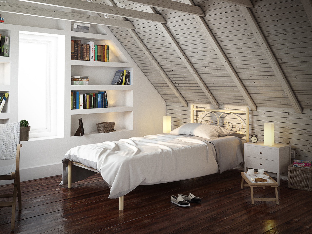 

Кровать Иберис Мини Tenero Бежевый 80х200