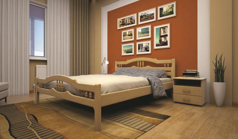 

Кровать ТИС ЮЛИЯ 1 90*200 бук Лак Ольха