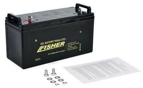

Электромотор для лодки Fisher 32lbs; 12V; GEL аккумулятор 12V; 90a/h; Зарядка 10A; Лодочный электромотор Фишер 32;
