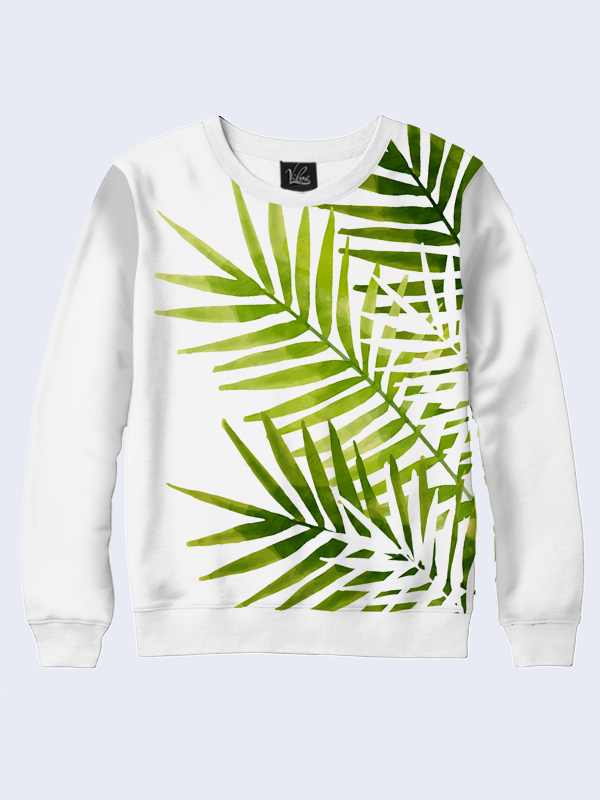 

Мужской свитшот Vilno с фотопринтом Palm branches  (vl-26068, Мужской свитшот Vilno с фотопринтом Palm branches S (vl-26068)