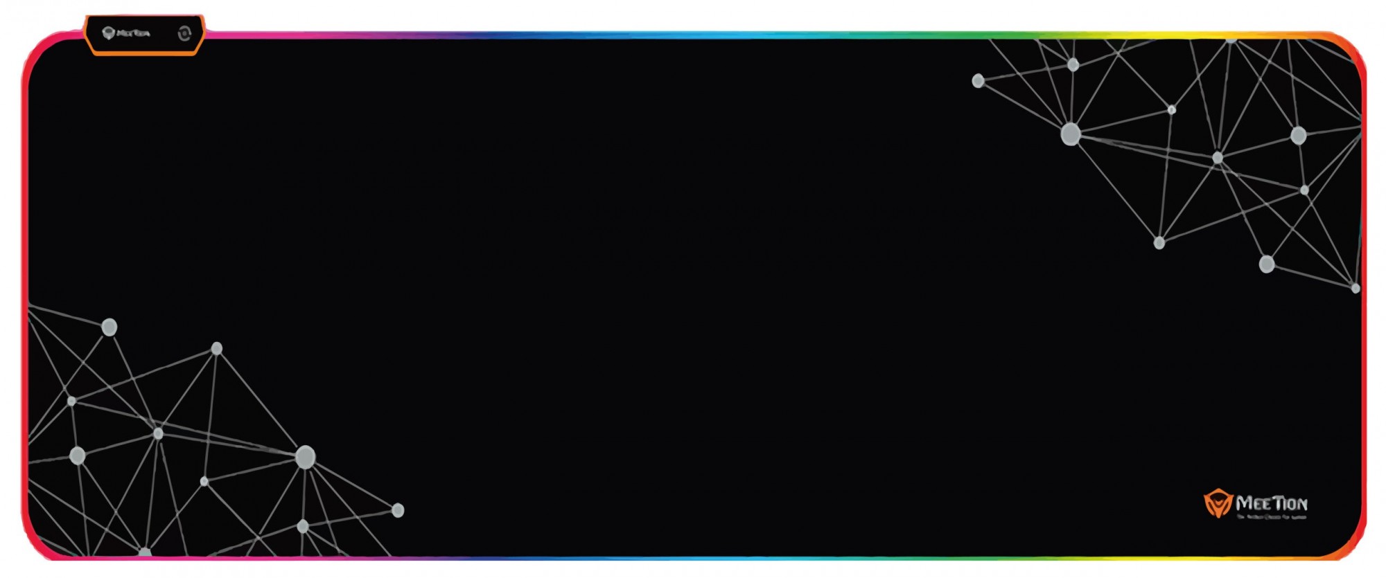

Коврик для мыши с подсветкой MeeTion Backlit Gaming Mouse Pad RGB MT-PD121. 790х300 мм