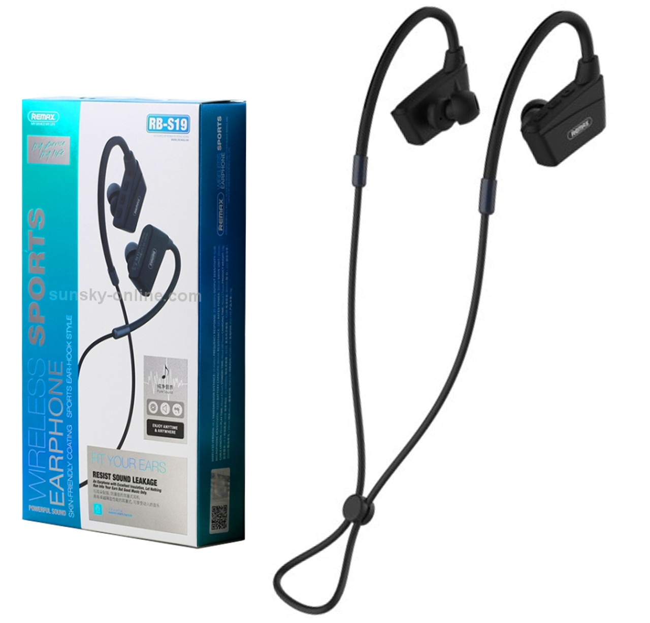 

Беспроводные наушники Remax Bluetooth Sports RB-S19, Блютуз гарнитура Ремакс