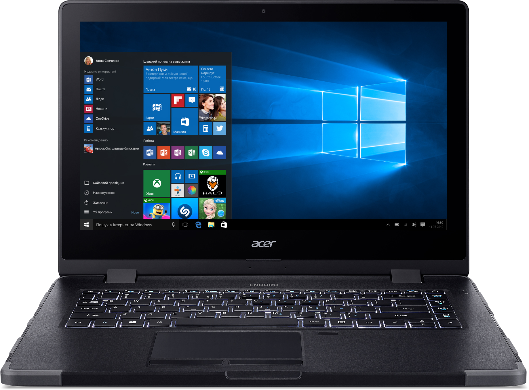 

Ноутбук Acer Enduro N3 EN314-51WG-50ST (NR.R0QEU.005) Shale Black