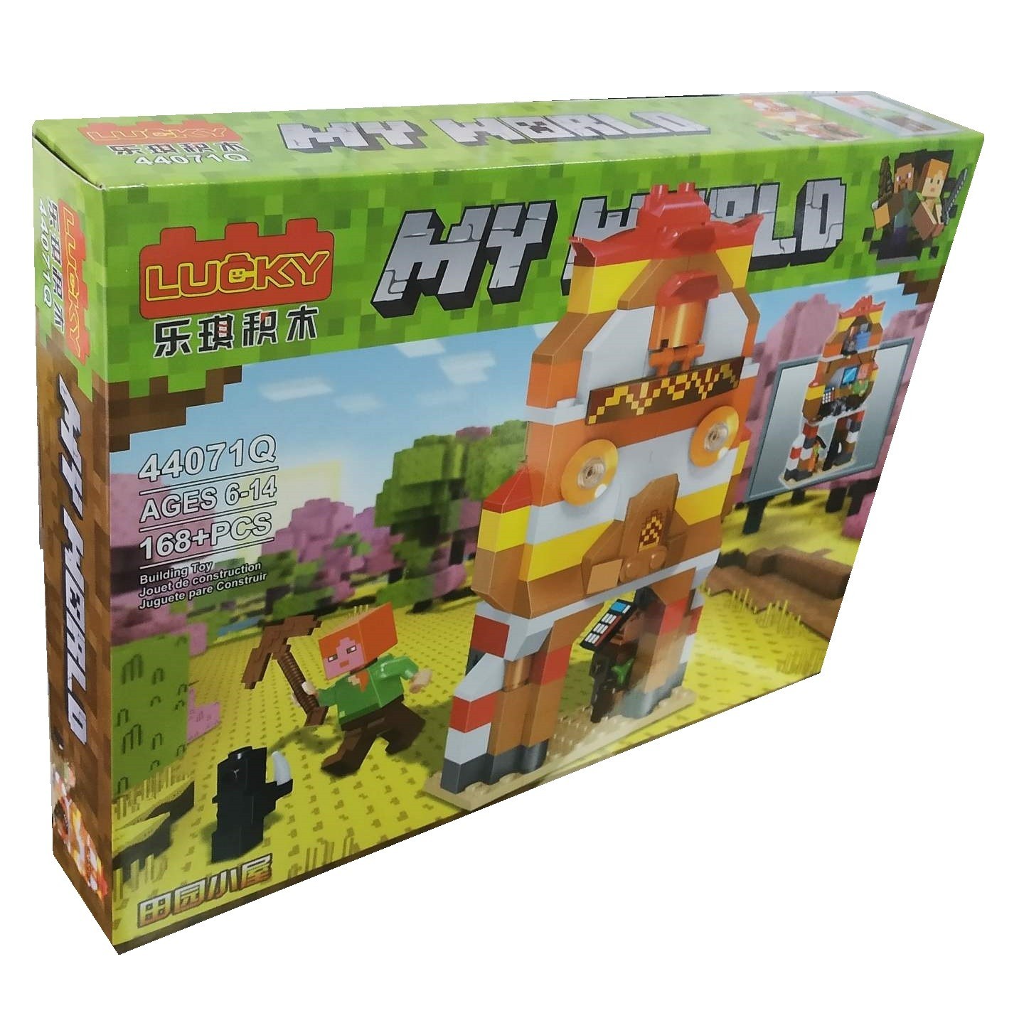 

Конструктор "Minecraft: My World" 4471Q 168 деталей 0667