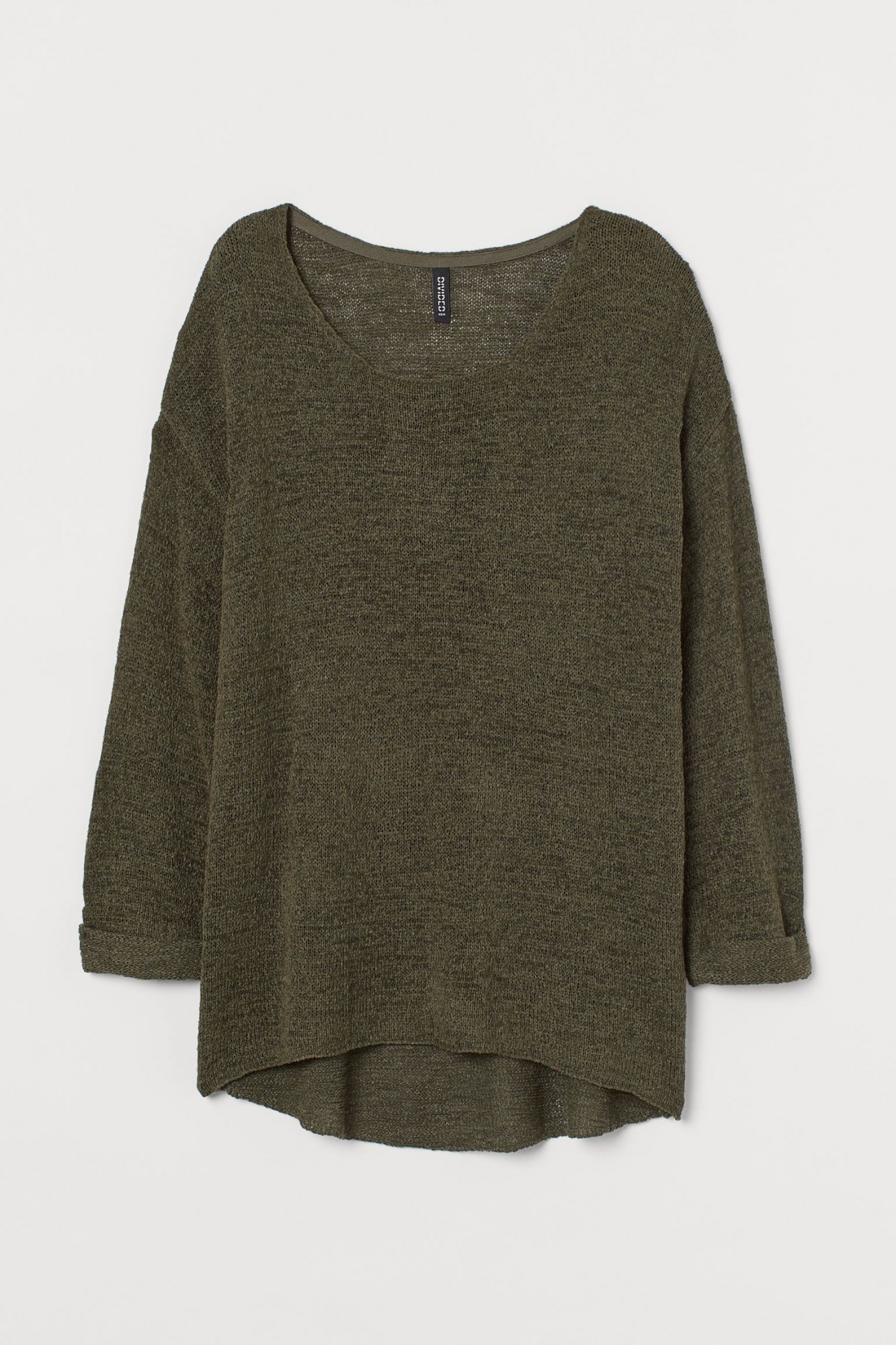 

Джемпер H&M S хаки 8577782dm