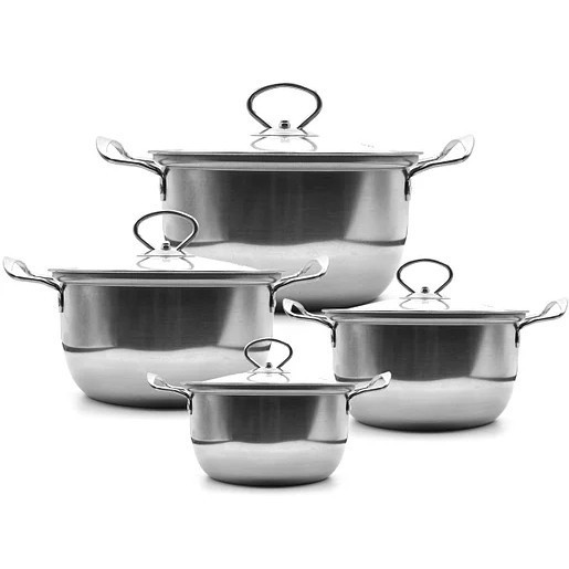 

Набор кастрюль Unique UN-5072 Silver 0599
