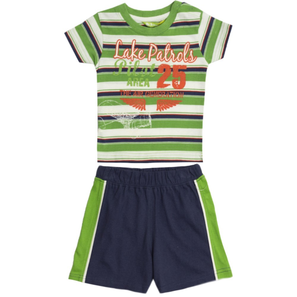 

Костюм : Футболка и шорты Losan Mc baby boys (017800603/21) Зеленый M9-74 см