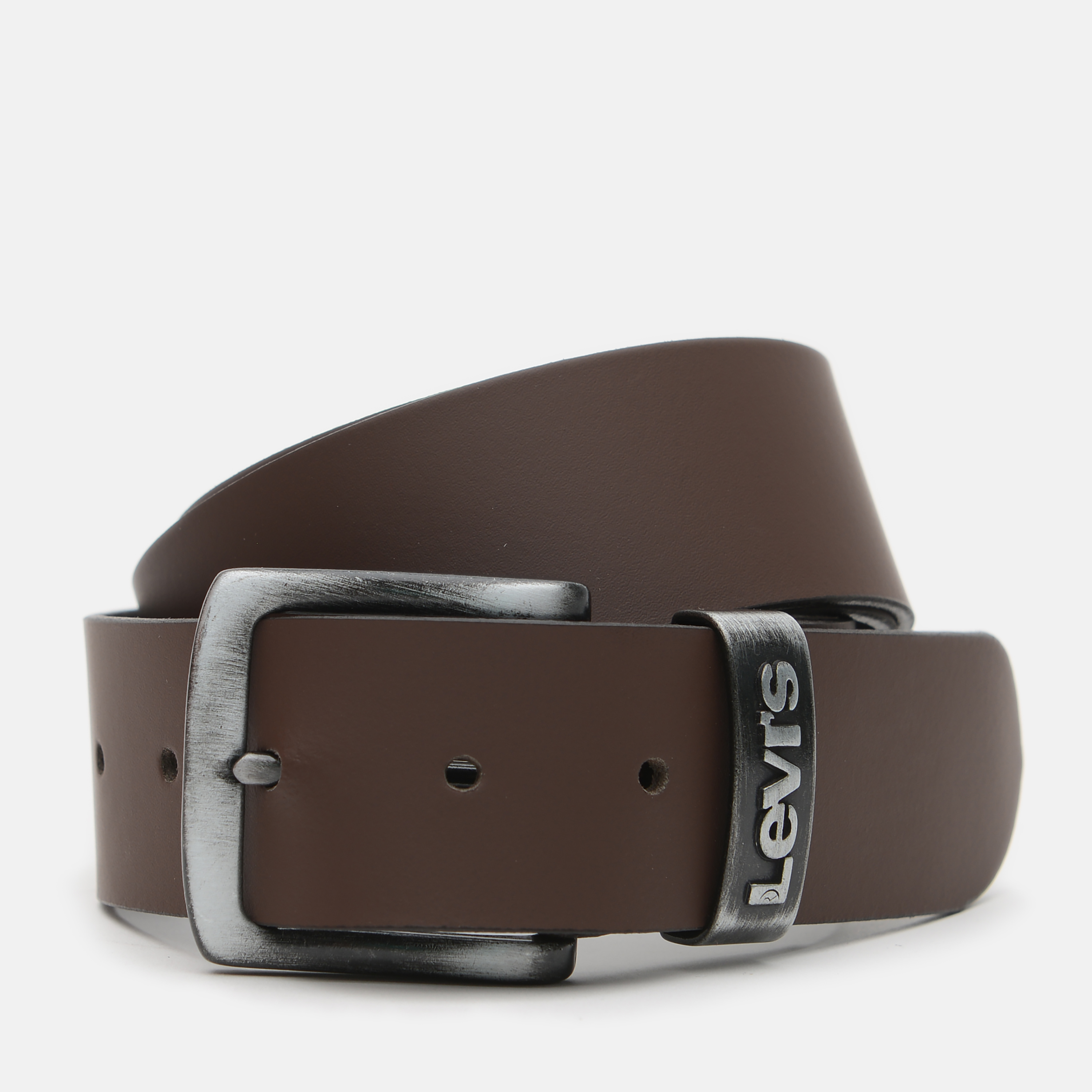 

Мужской ремень кожаный Levi's Pilchuck 227080-3-28 85 см Brown