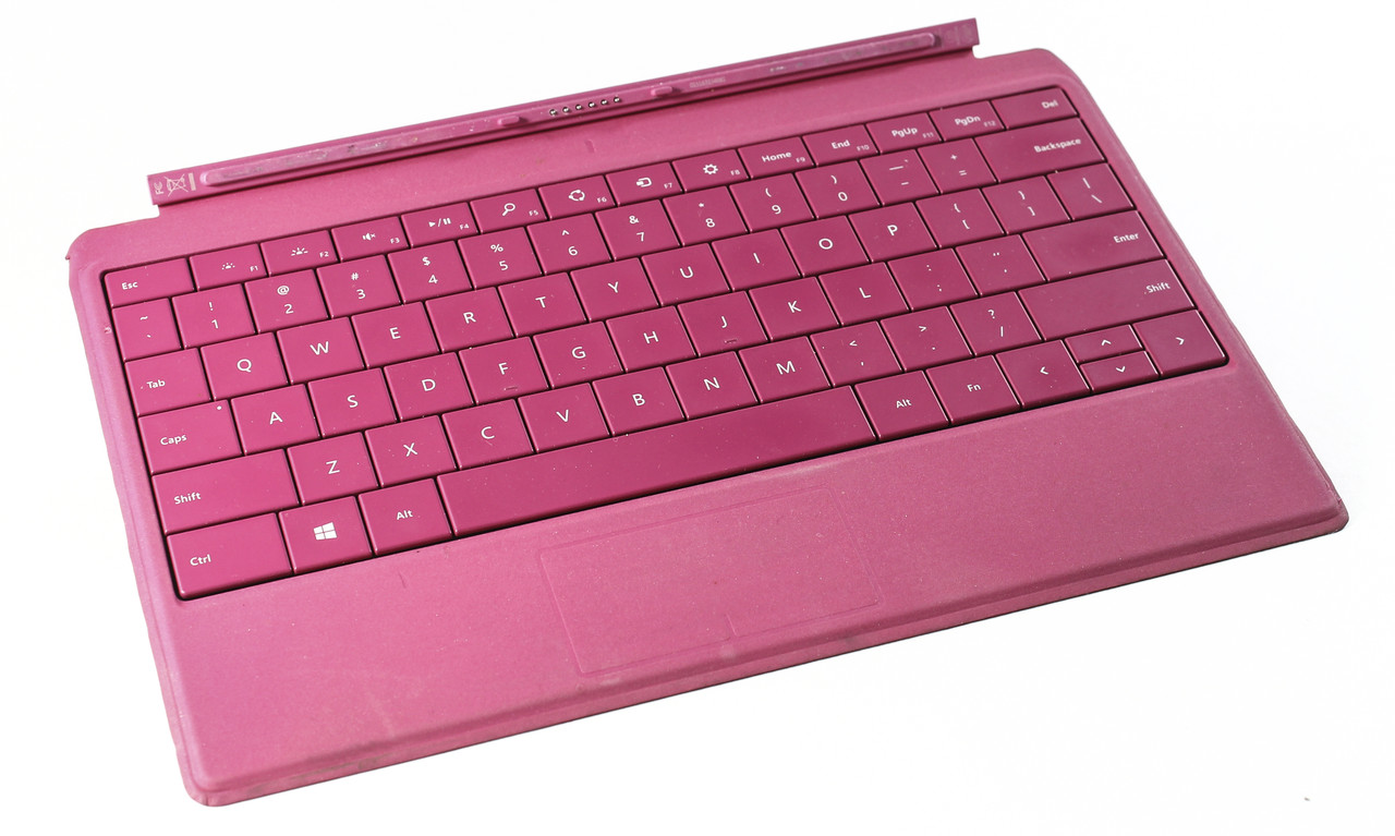 

Клавиатура на планшет Microsoft Surface1/2 RT Pro1 Pro2 Type Cover 1561 розовый Б/У