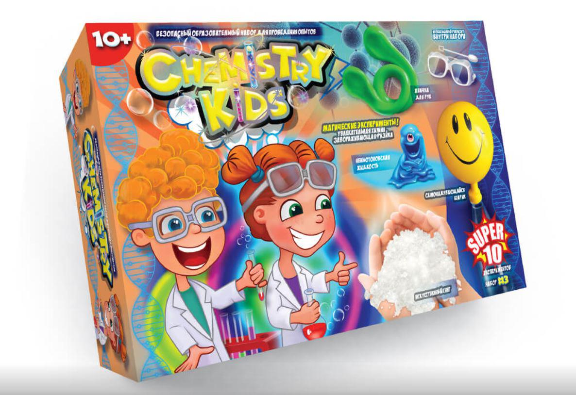 

Набор для детских домашних опытов, Danko Toys (CHK-01-03/03U)
