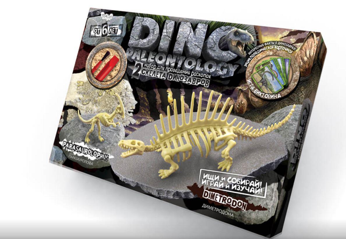 

Раскопки динозаров Паразауролоф + Диметродон, Danko Toys (DP-01-04)