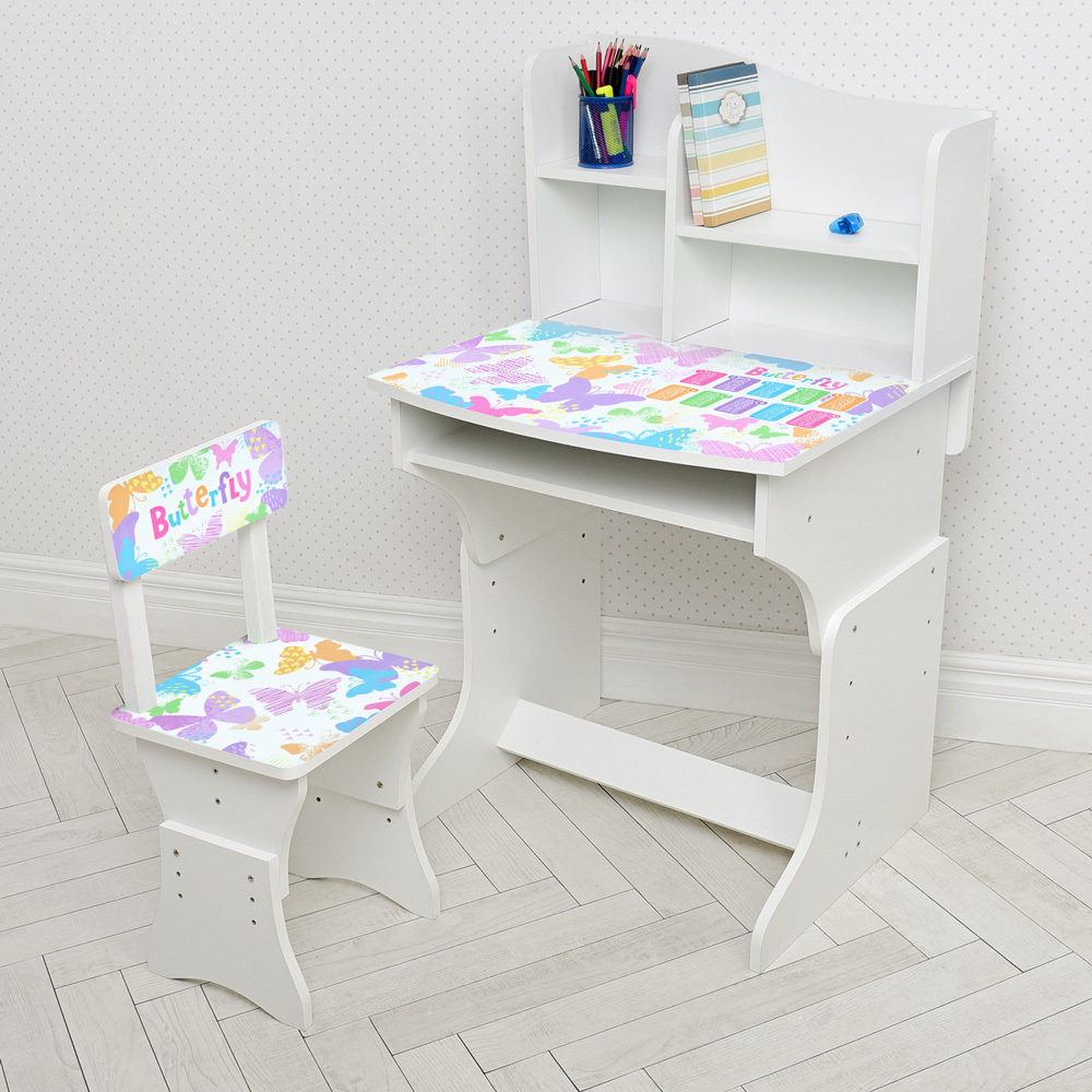 

Парта Bambi Бабочки 904-114 White / Color (904-114)