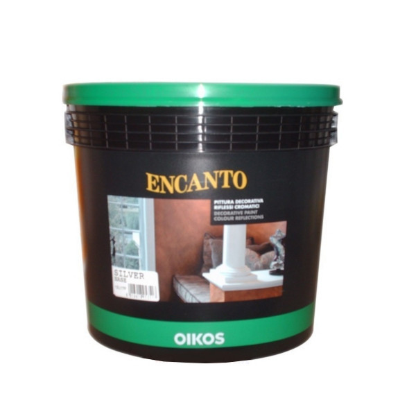 

Декоративная краска Oikos Encanto Silver Base 4 л