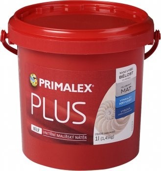 

Известковая краска Primalex Plus белая 1 л